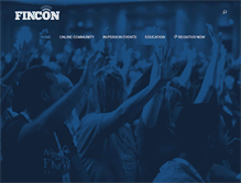 Tablet Screenshot of finconmedia.com